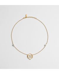 Dior - Cd Circle Chain Necklace - Lyst