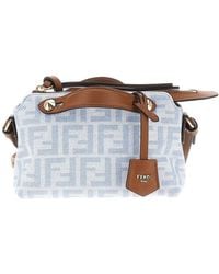 Fendi - Ff Denim Mini 'By The Way Soft' Bag - Lyst