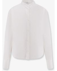 Givenchy - Open Back Cotton Shirt - Lyst