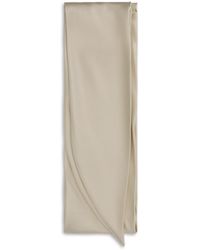 Loro Piana - Mireille Satin Scarf Natural Ivory - Lyst
