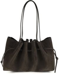 Yuzefi - Scallop Shoulder Bag Ganache - Lyst