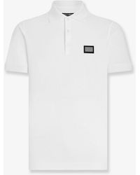 Dolce & Gabbana - Cotton Polo Shirt - Lyst