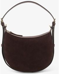 Atp Atelier - Silea Suede Shoulder Bag - Lyst