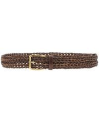 Brunello Cucinelli - Braided Leather Belt - Lyst