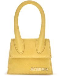 Jacquemus - Le Chiquito Mini Leather Bag Dark - Lyst