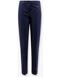 Aspesi - Stretch Cotton Trousers - Lyst