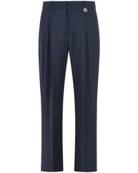 CASABLANCA - 'Pleated' Wool Pants - Lyst