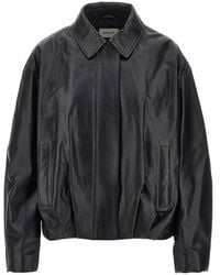 Arma - Melis Leather Aviator Jacket - Lyst
