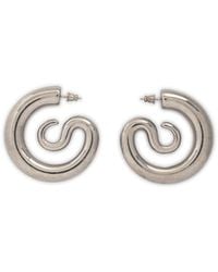 Panconesi - Serpent Hoops Medium Earrings - Lyst