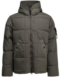 Stone Island - "Nylon Metal" Short Down Jacket - Lyst
