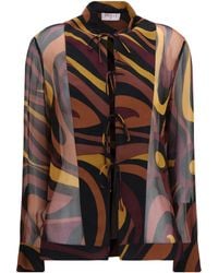 PUCCI - Creponne Shirt - Lyst