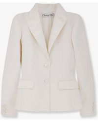 Dior - Wool And Silk Blend Jacket - Lyst