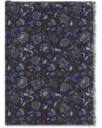 Kiton - Scarf Paisley Silk - Lyst