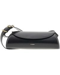 Jil Sander - Leather Small 'Cannolo' Bag - Lyst