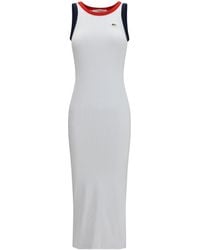 Fiorucci - Midi Dress Ribbed Cotton - Lyst