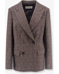 Dries Van Noten - Barrysta Wool And Cotton Blazer - Lyst