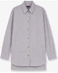 Soeur - Grenade Striped Cotton Shirt - Lyst