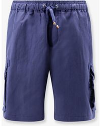 Brunello Cucinelli - Linen And Cotton Shorts - Lyst