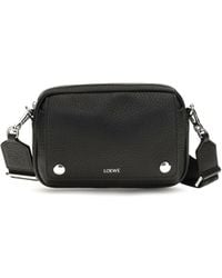 Loewe - Small Pebble Messenger Shoulder Bag - Lyst