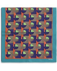 Miu Miu - Geometric Print Scarf - Lyst