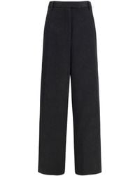 Dries Van Noten - Wide-Leg Pants With All-Over Jacquard Pattern - Lyst