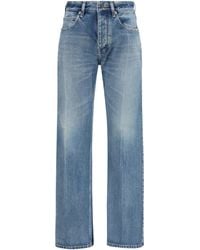 Balenciaga - Straight-Leg Denim Jeans - Lyst