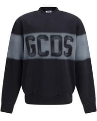 Gcds - Logo Spray Crewneck Sweatshirt - Lyst