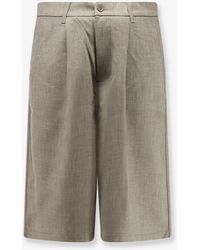 Woodbird - Wbbin Viscose Blend Bermuda Shorts - Lyst