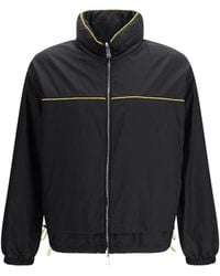 Fendi - Ff Jacquard Zipped Reversible Windbreaker - Lyst