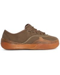 ERL - 'Coupes' Mud-Colored Cotton Sneakers - Lyst