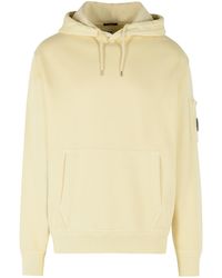 C.P. Company - Ivory Cotton Sweatshirt - Lyst