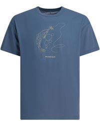 Montbell - T-shirts Blue - Lyst