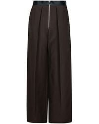 KHAITE - 'Marine' Viscose Blend Pants - Lyst