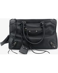 Balenciaga - Le City Business Leather Travel Bag - Lyst
