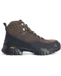 ROA - Andreas Mole Leather Boots - Lyst