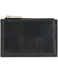 Bottega Veneta - Lambskin Card Holder - Lyst