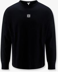 Loewe - Ribbed Cotton T-Shirt - Lyst