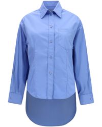 Balenciaga - Asymmetric Long-Sleeve Shirt - Lyst
