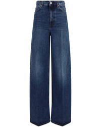 TOTEME - Wide-Leg Denim Jeans - Lyst