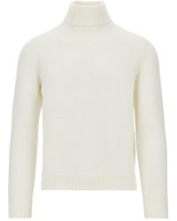 Drumohr - Merino Wool Knitted Turtleneck - Lyst