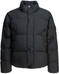 Stone Island - Crinkle Reps Ny Short Down Jacket - Lyst