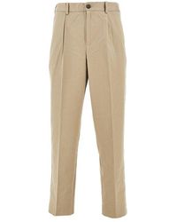Wax London - 'Aubyn' Twill Pants With Dart - Lyst