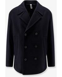 Hevò - Orno Virgin Wool Blend Peacoat - Lyst
