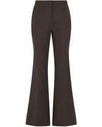 Jonathan Simkhai - Kenna Chocolate Polyester Blend Pants - Lyst
