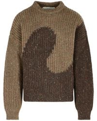 ERL - Wool Blend Sweater - Lyst