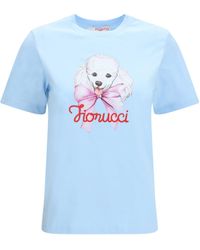Fiorucci - Regular Poodle-Logo T-Shirt Light - Lyst