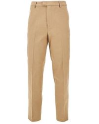 Emporio Armani - Gabardine Chino Pants - Lyst