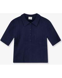 Closed - Cotton, Cashmere And Wool Polo Shirt - Lyst