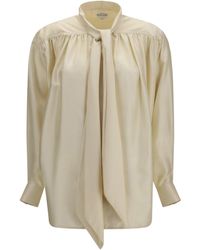 Bottega Veneta - Silk Twill Shirt - Lyst
