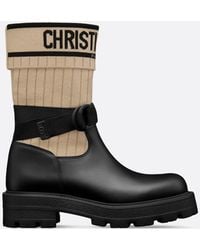 Dior - D-Major Ankle Boots - Lyst